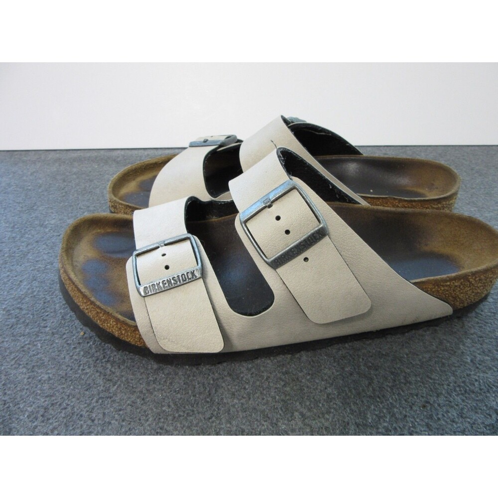 BIRKENSTOCK SANDALS WOMENS US 8.5 EU 26 B CREAM BEIGE